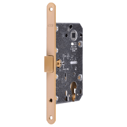 Замок Mediana Evolution PZ18/85/50, матова латунь (шт.), фото 1