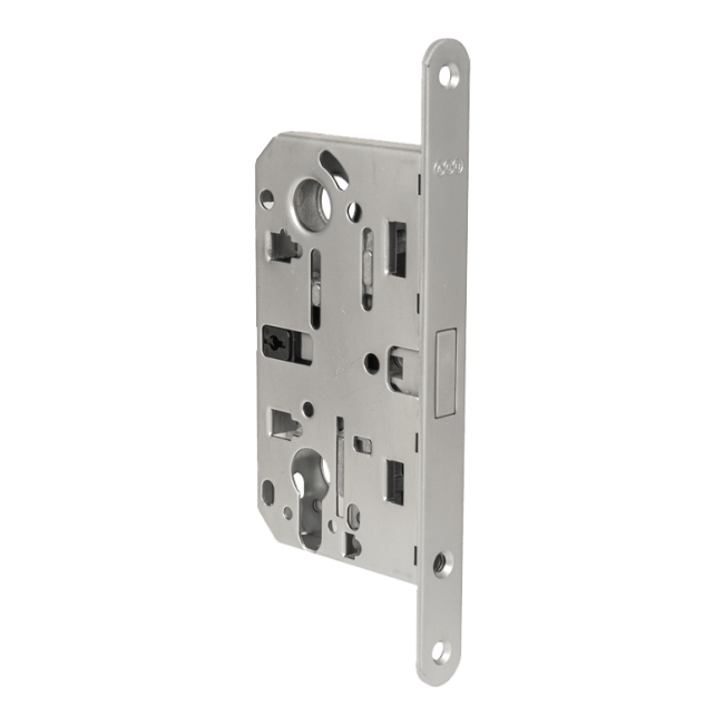 Замок Polaris Wave PZ 18/85/50, матовий хром (шт.)