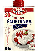Вершки Smietanka Mlekovita Polska 36% 500 мл, фото 4