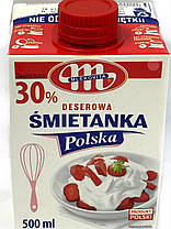 Вершки Smietanka Mlekovita Polska 36% 500 мл, фото 3