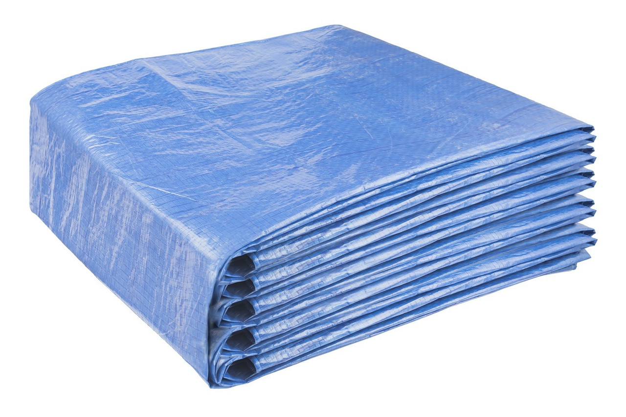 Тент 10х12 м 65 г/м² синій