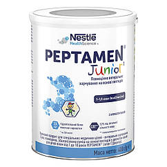 Ентеральне харчування Nestle PEPTAMEN Junior ACE002-2 з 1 до 10 років, 400г (Пептамен юніор)