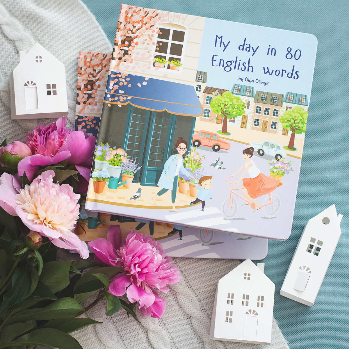 Книга My day in 80 English words / Мій день 80 англійських слів, фото 1