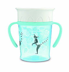 Кружка 360 Canpol babies бірюза 240 мл - Jungle 56/504