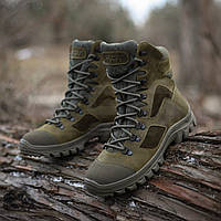 Берці зимові Stalker утеплені шерсть хакі
