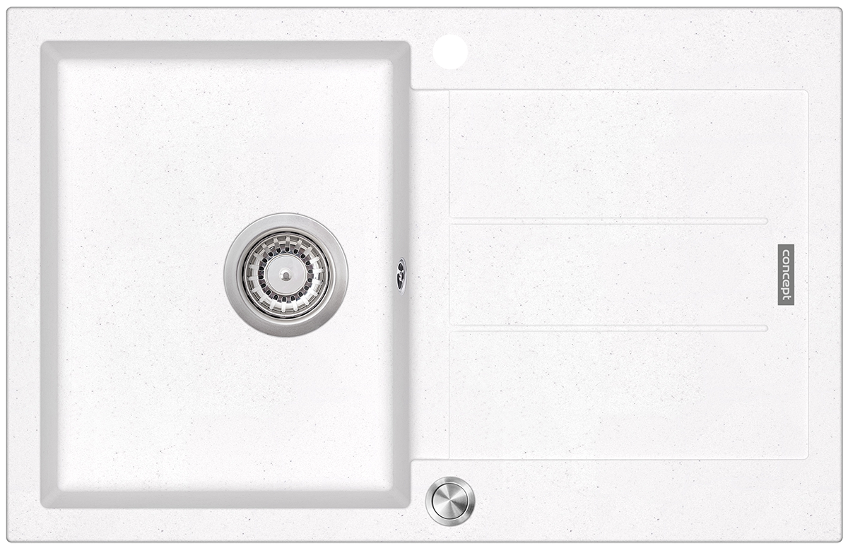 Кухонна раковина concept dg10c45wh, фото 1