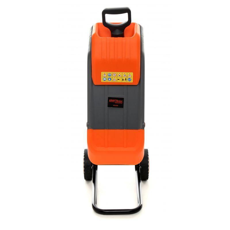 Електричний шредер для гілок 2550 вт kraft&dele kd5200