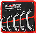 Комплект ключів для генераторів з c-подібним вигином mar-pol m58168, фото 4