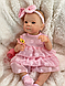 Ляльки реборн пупси для дівчаток вінілові, реборни реалістичні з нарядами та аксесуарами ручна робота дівчинка - фото 9 - id-p2549890002