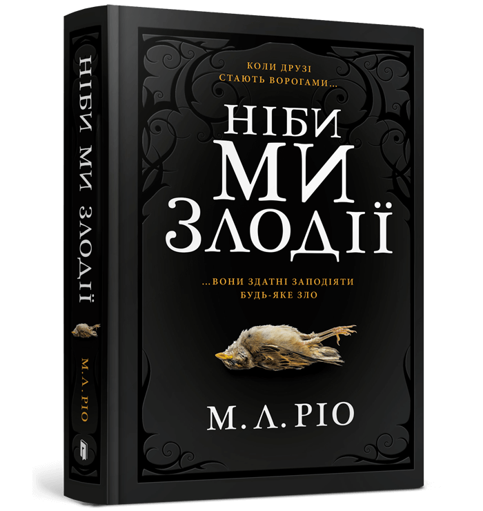 Книга «Ніби ми злодії». Автор – М. Л. Ріо