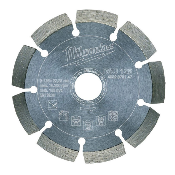 Алмазний диск Milwaukee DSU 125, Ø 125 мм (4932373147)