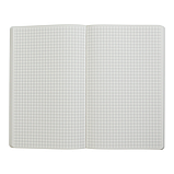 Блокнот А5 64 аркуші клітинка обкладинка з синтетичного каменя колір графіт MILITARY BM.295190-50, фото 3