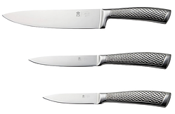 Набір ножів з 3 предметів MASTERPRO від Roland Trettl з нержавіючої сталі