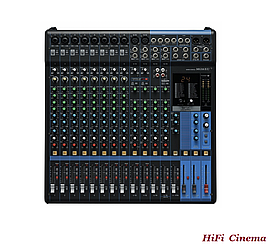 Мікшерний пульт DV Audio MG16XU 16 входів з USB звуковою картою і DSP процесором ефектів