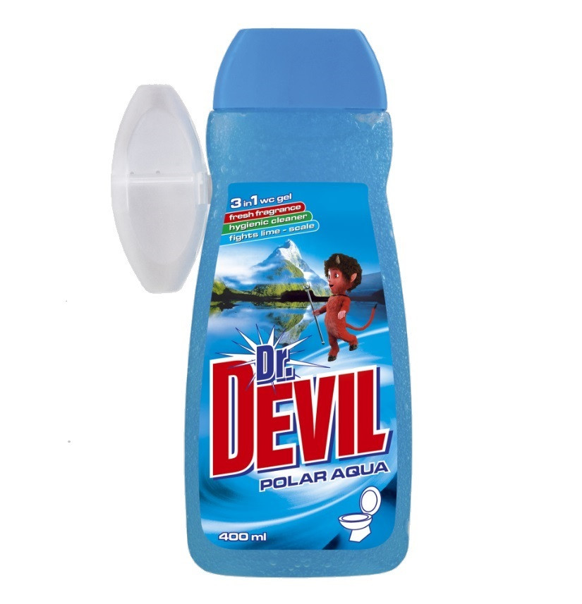 Гель для унітазу Dr.Devil Полярна вода 400 мл, фото 1