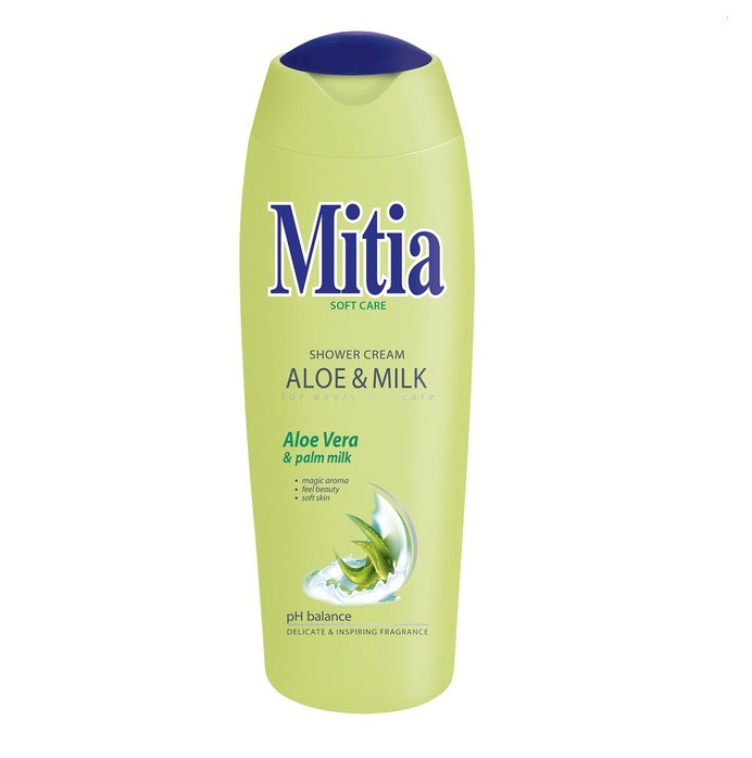 Крем-гель для душу Mitia Aloe & Milk 400 мл, фото 1