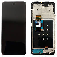 Дисплей (екран) Motorola Moto G2333, Moto G13 XT2331 з тачскрином (Оригінал і рамкою)