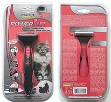 Croci Powerfur для видалення підшерстя в довгошерстих кішок, розмір S