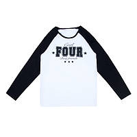 Подростковый лонгслив универсальный GABBI LST-25-1 Черный на р.146 (14430)