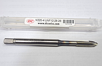 Мітчик дюймовий UNF No2 64 ниток Р6М5К5 (HSS-E) для наскрізних отворів DC Swiss (Швейцарія)