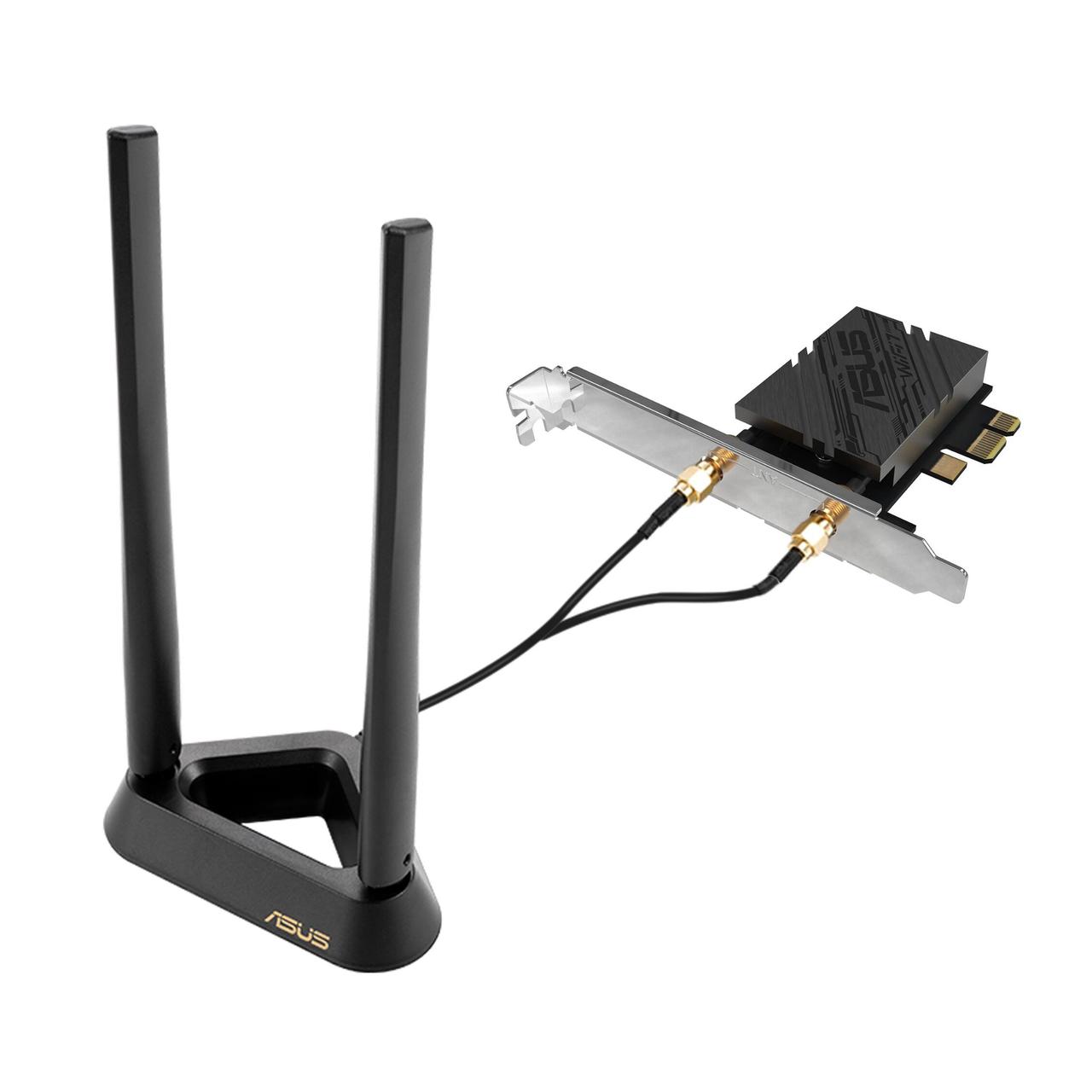 Wi-Fi/Bluetooth адаптер ASUS PCE-BE92BT Network Adapter, PCIe, Wi-Fi 7, BT 5.4, фото 1