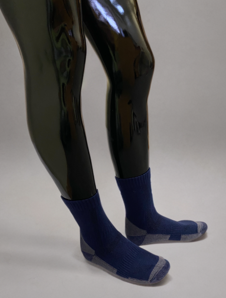 Вовняні темно-сині шкарпетки MINGJUN KT6010706 - універсальний розмір-40-45 peremogaua, фото 1