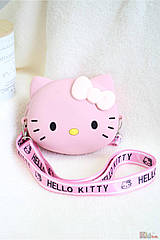 ОПТОМ Сумка-гаманець силіконова Hello Kitty No name 2125000867014
