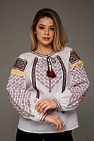 Вишиванка жіноча (бязь) Анісія біла