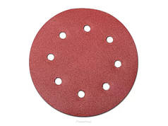 Шліфувальний папір для шліфмашини 190 мм (8 отворів) P80