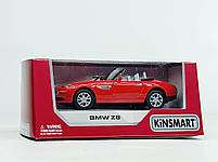Машинка Kinsmart «BMW Z8» червона KT5022W-1, фото 5