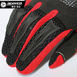 Мотоперчатки Scoyco MC23 Red M, фото 4