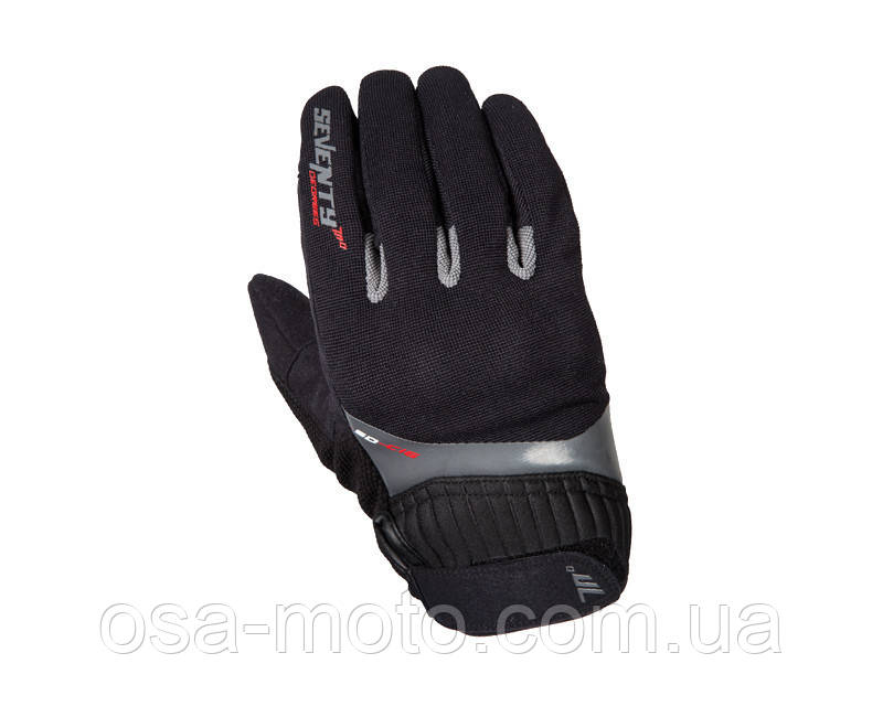 Мотоперчатки Seventy C16 Black Grey XL, фото 1