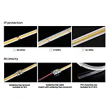 СОВ стрічка COLORS DRF10-24V-8mm-WW, 24V, 9.6W, 720Lm, IP20, 3000K, фото 7