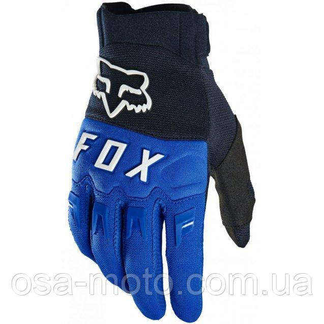 Мотоперчатки FOX Dirtpaw Race Blue M