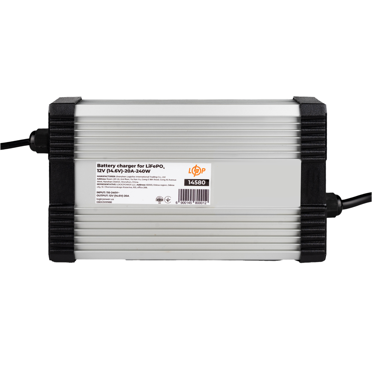 Зарядний пристрій для акумуляторів LiFePO4 12V (14.6V)-20A-240W