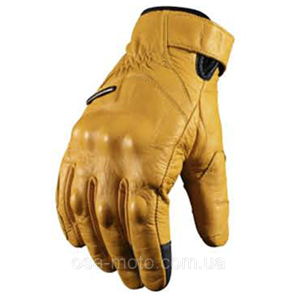 Мотоперчатки Scoyco MC131 Vintage Yellow M