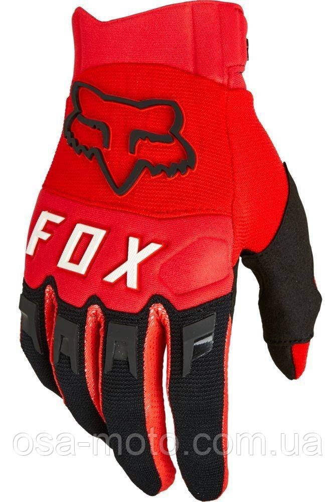 Мотоперчатки підліткові FOX Dirtpaw YTH Red S