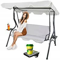 Садова гойдалка GardenLine VIP 170*110*153см Grey