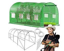 Теплиця садова парник 9 м2 (4,5х2х2м)