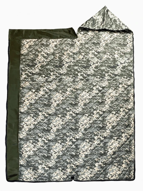 Літній спальник ковдра тактичний ЗСУ Спальний мішок літній піксель мм14 армійський Легкий 3D москітна сітка, фото 1