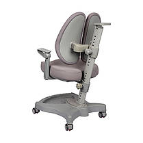 Дитяче ортопедичне комп'ютерне крісло з підлокітниками FunDesk Leone Pink рожеве для дівчинки, фото 4