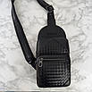 Нагрудна сумка-слінг Bottega Veneta, фото 5