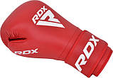 Боксерські рукавиці RDX AS1 RED-12 унцій (капа в комплекті), фото 4