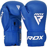Боксерські рукавиці RDX AS2 BLUE 12 унцій (капа в комплекті), фото 4