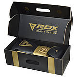 Боксерські рукавиці RDX MARK PRO SPARRING TRI LIRA 2 GOLDEN-12 унцій (капа в комплекті), фото 10