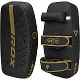 Пади для тайського боксу RDX ARM PAD F6 MATTE GOLDEN (1шт.), фото 5