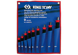Набір виколоток з протектором 9ін. KING TONY 1009GPN