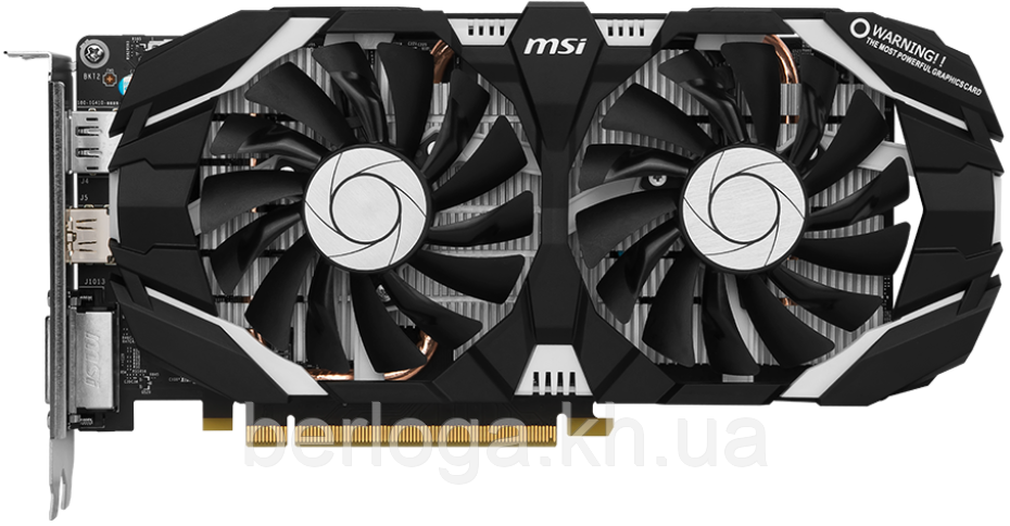 Відеокарта MSI GeForce GTX 1060 6GT OCV1