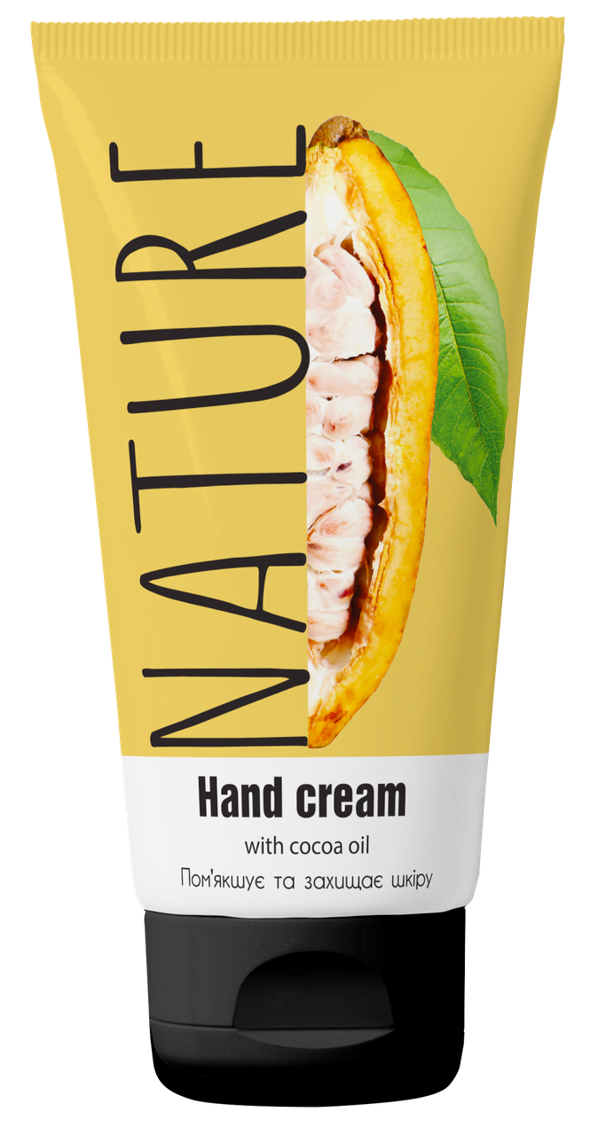 Крем для рук пом'якшувальний та захисний з олією какао Біотон NATURE 50 мл, фото 1