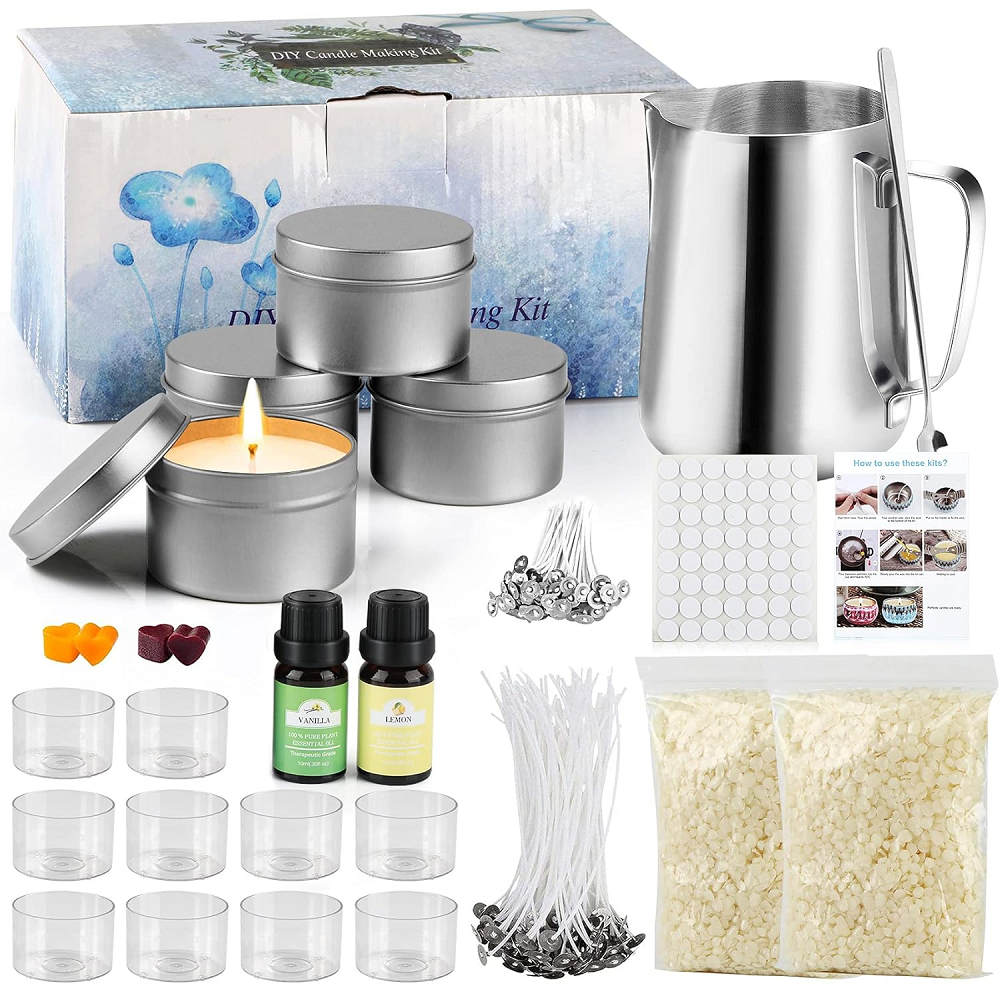 Набір для виготовлення свічок DIY Candle making Kit набір для свічковаріння гніт для свічок